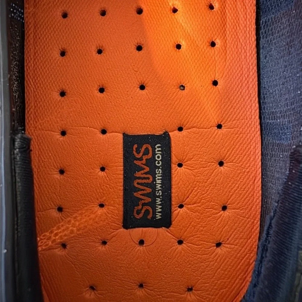 SWIMS‎ Shoes Mens Size 12US 11UK Navy Blue Dock Deck Boat Water Slip On Loafers